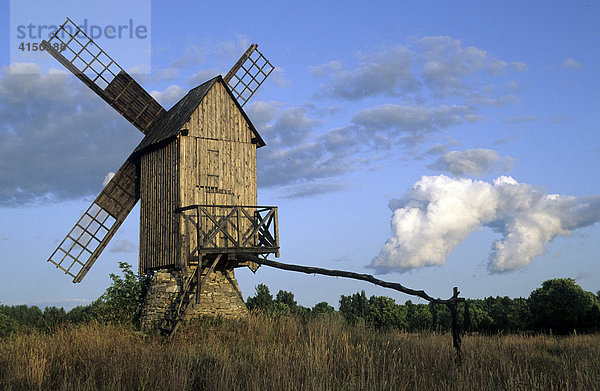 Bockwindmühle  Koguva  Insel Muhu  Estland