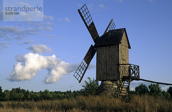 Bockwindmühle  Koguva  Insel Muhu  Estland