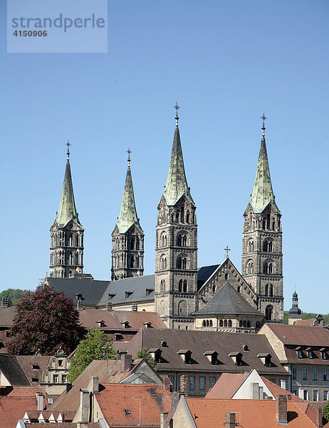 Dom  Bamberg  Oberfranken  Bayern  Deutschland