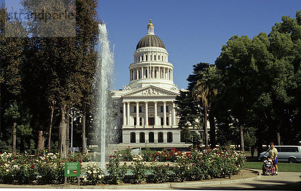 State Capitol in Sacramento  Kalifornien  USA