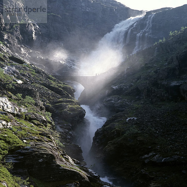 Trollstigen  More og Romsdal  Norwegen