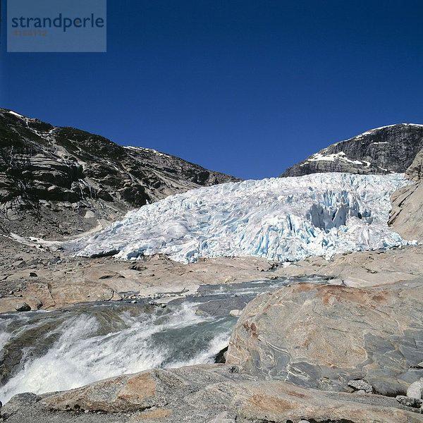 Gletscher  Nigardsbreen  Sogn og Fjordane  Norwegen