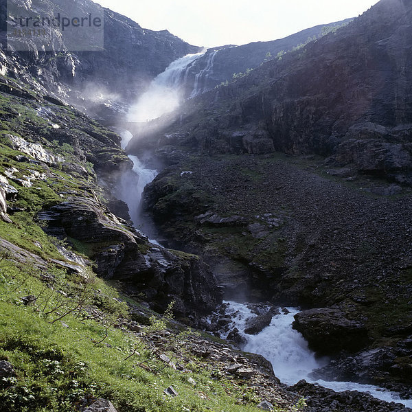 Trollstigen  More og Romsdal  Norwegen