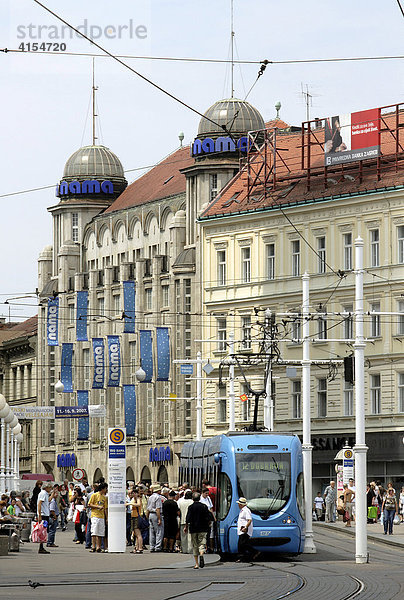 Ban-Jelacic-Platz. Zagreb Kroatien