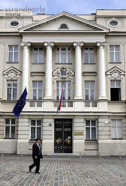 Sabor  kroatisches Parlament. Zagreb Kroatien