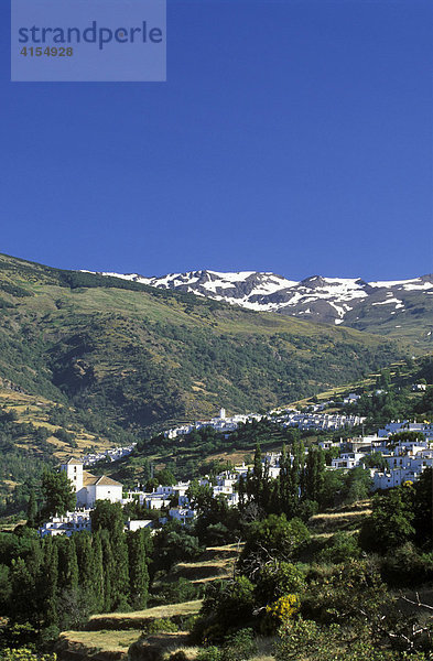 Bubión und Capileira  Sierra Nevada  Alpujarra  Alpujarras  Granada  Andalusien  Spanien