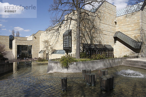 Neue Pinakothek  München  Bayern  Deutschland