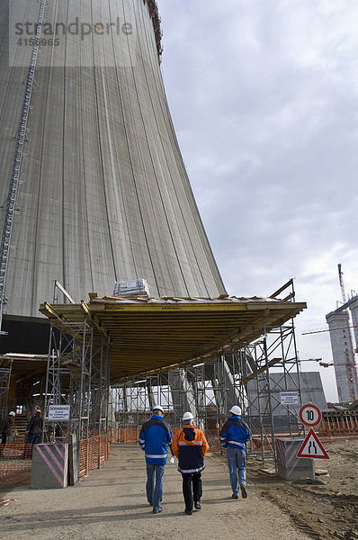 Europas grösste Baustelle  Braunkohlekraftwerk  Neurath  Nordrhein-Westfalen  Deutschland