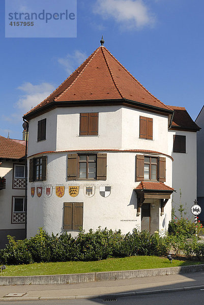 Sigmaringen - Heimatmuseum Runder Turm - Baden-Württemberg  Deutschland  Europa.