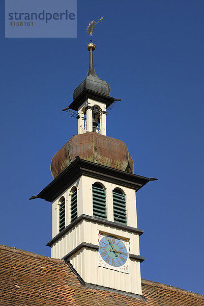 Hödingen - Kirchturm der Wallfahrtskirche St. Bartholomäus - Bodenseekreis  Baden-Württemberg  Deutschland  Europa