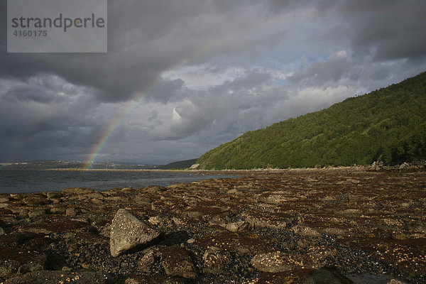 Nagaevo-Bucht. Magadan  Ochotskisches Meer  Ostsibirien  Russland