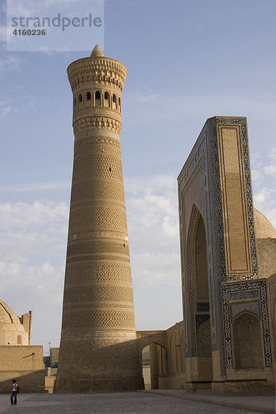 Turm  Architektur-ensamble Poi Kalon  Buchara  Usbekistan