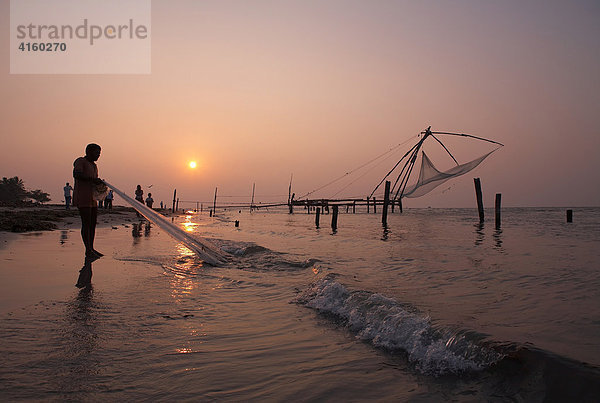 Fischer  Arabisches Meer  Kerala  Indien