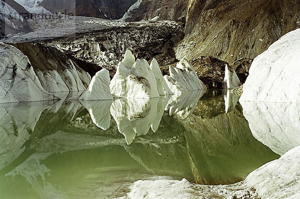 Himmelsgebirge Tjan Schan. Die Gletscher des Tjan Schan. Zentral Tjan Schan  Kasachstan.