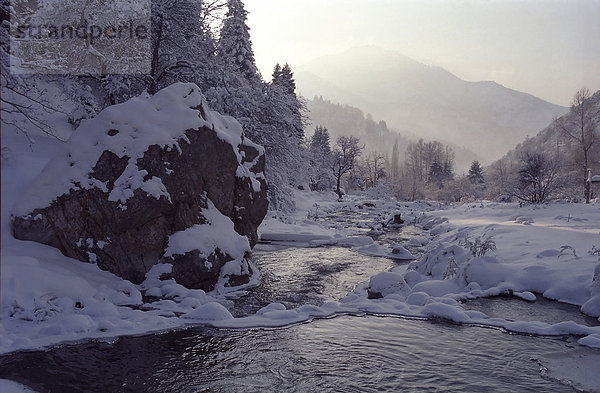 Fluss Ili  Nationalpark Ili-Alatau  Sailijskij Alatau  Alma-Ata Gebiet  Kasachstan