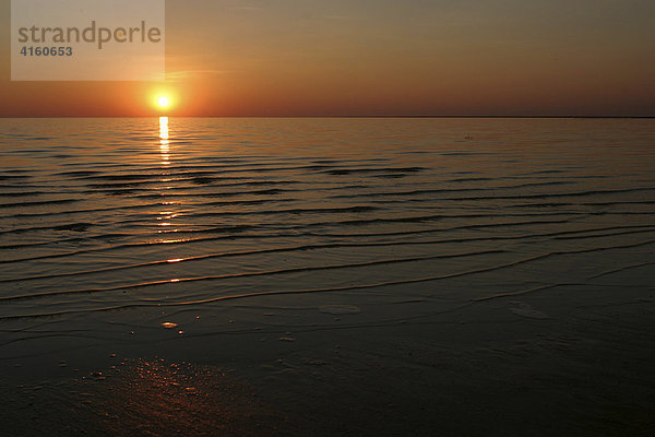 Sonnenuntergang am Meer