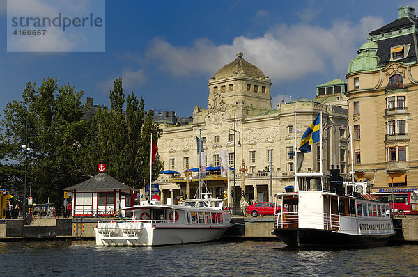 Kungliga Dramatiska Teatern - die Königliche Oper in Stockholm  Schweden