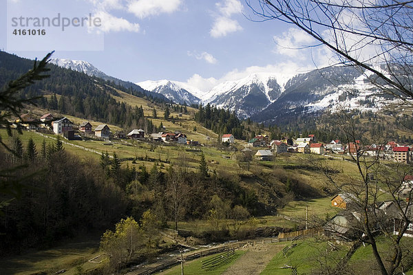 Gebirgszug der Karpaten  Rumänien