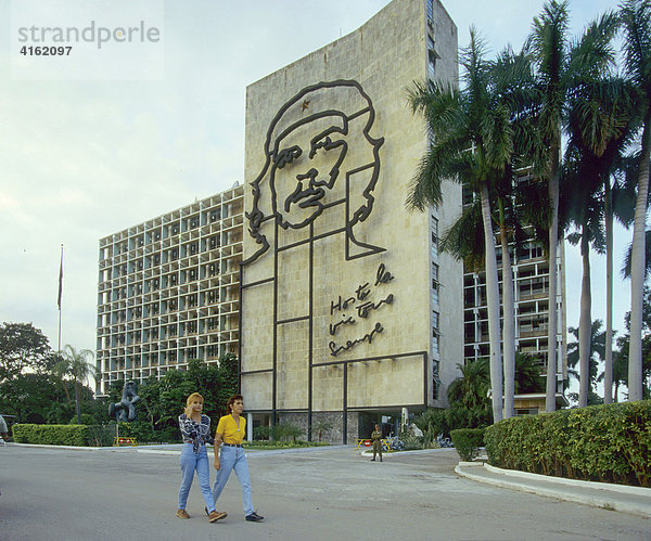 Plaza de la Revolucion  Havanna  Kuba