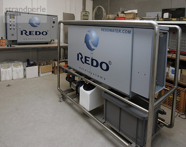 Mobile Wasseraufbereitungsanlage von der Firma Redo  Hessen  Deutschland.
