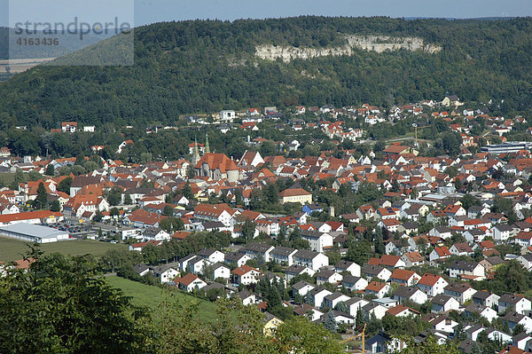 Beilngries im Altmuehltal in Bayern