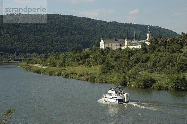 Riedenburg am Main-Donau-Kanal im Altmuehltal  Bayern