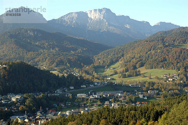 Berchtesgaden in den Bayerischen Alpen