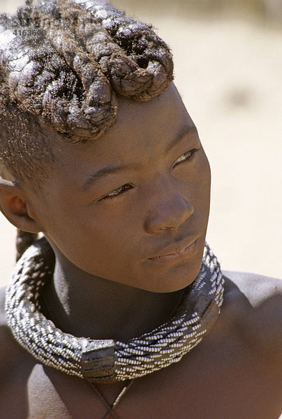 Himbawoman  Nomaden in Namibia