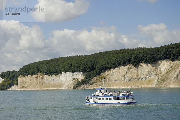 Kreideküste  Nationalpark Jasmund  Rügen  Mecklenburg-Vorpommern  Deutschland