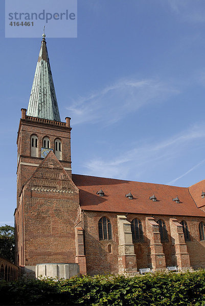 St. Marienkirche zu Bergen auf Rügen  Rügen  Mecklenburg-Vorpommern  Deutschland