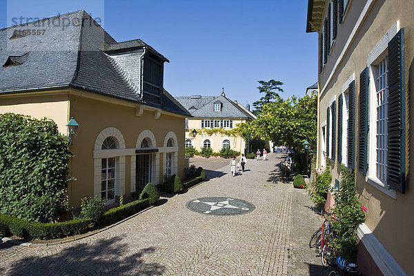 Schloss Johannisberg im Rheingau  Weingut seit 1775  Rheingau  Hessen  Deutschland