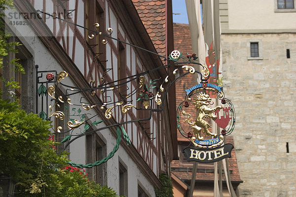 Rothenburg ob der Tauber - Hotel anno 1559 - Mittelfranken