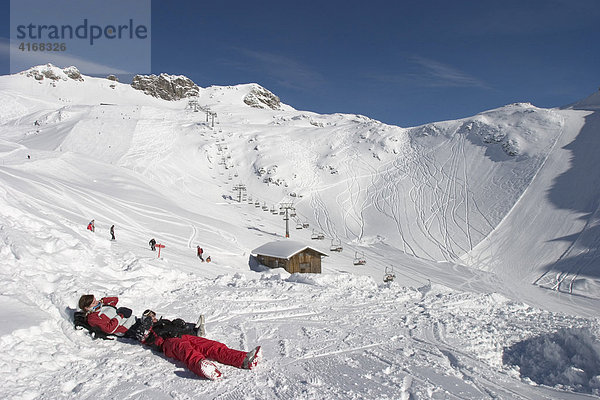 Allgäuer Alpen - Nebelhorn-Gipfel - Blick von Station Höfatsblick - Bayern