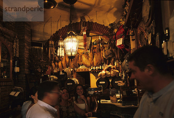 Bar in Granada Andalusien Spanien