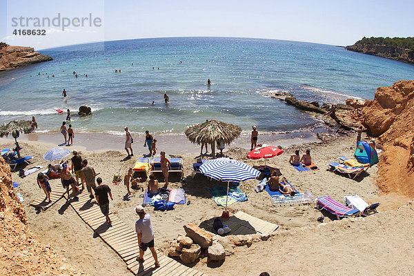 Strand Es Bol Nou im Süden von Ibiza