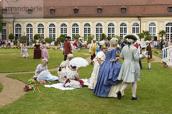 Rokoko-Festspiele im Hofgarten in Ansbach - Mittelfranken