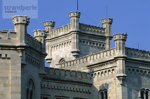 Friaul-Julisch Venetien Triest Schloss Miramare