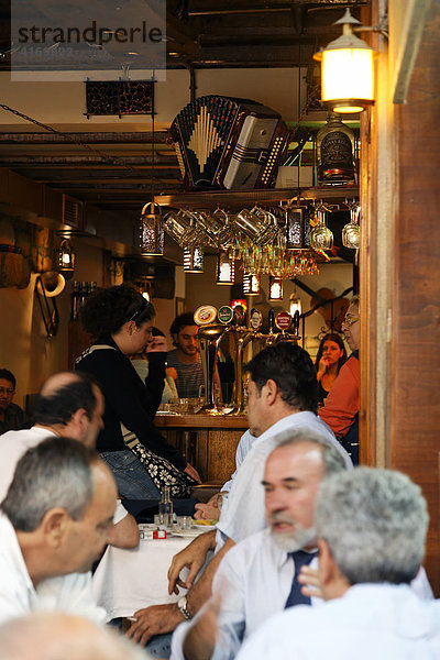 Bar in Iraklion (Heraklion)  Kreta  Griechenland
