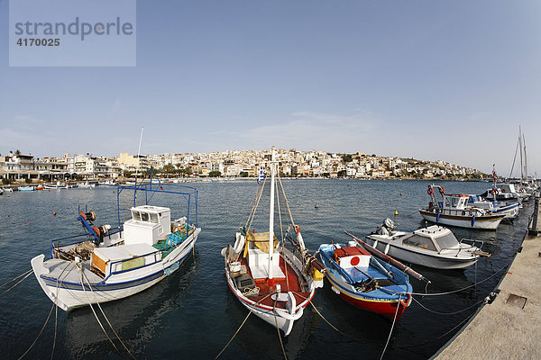 Fischerhafen in Sitia  Kreta  Griechenland