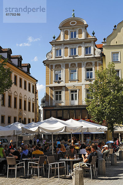 Kohlenmarkt  Regensburg  Oberpfalz  Bayern