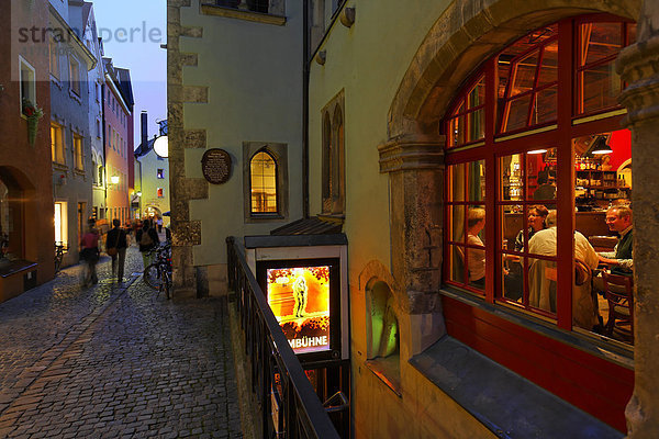 Hinter der Grieb  Regensburg  Oberpfalz  Bayern