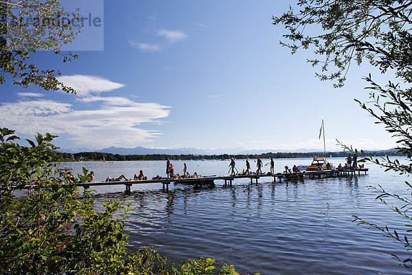 Starnberger See  Münsing  Oberbayern