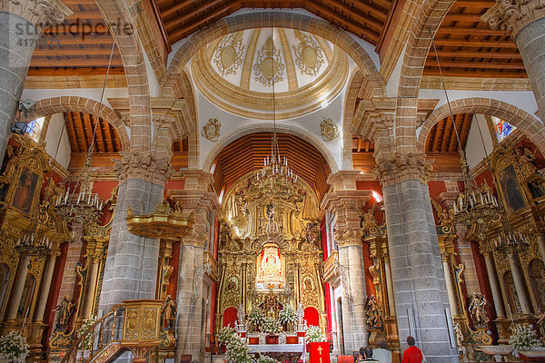 Basilika in Teror  Basilica de Nuestra Senora del Pino  Gran Canaria  Kanaren  Spanien