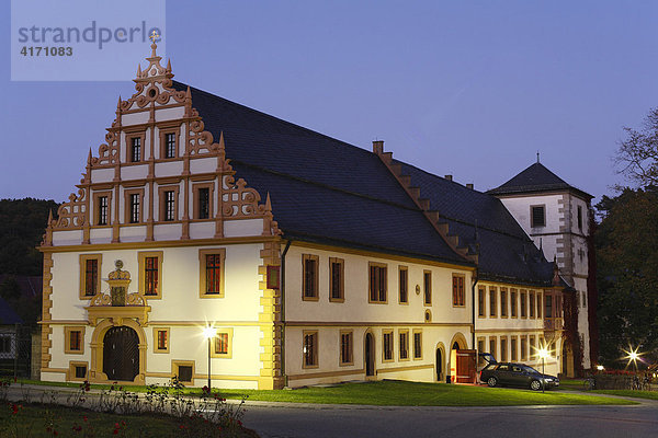 Kloster Maria Bildhausen bei Münnerstadt  Rhön  Unterfranken  Bayern
