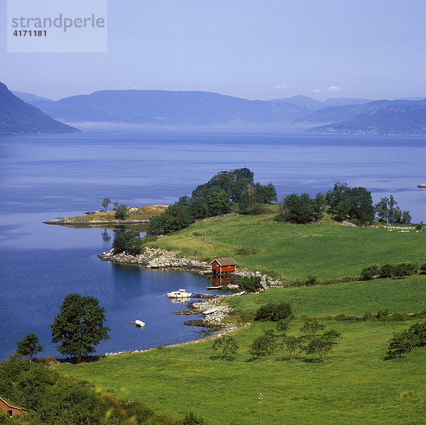 Trondheimsfjord  Norwegen