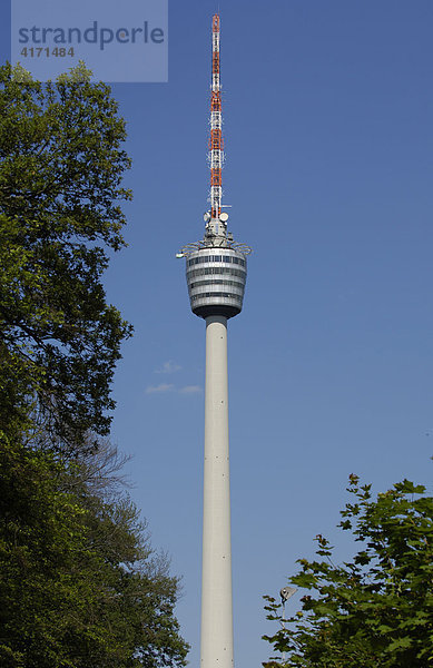 Fernsehturm Stuttgart  Baden-Württemberg  Deutschland