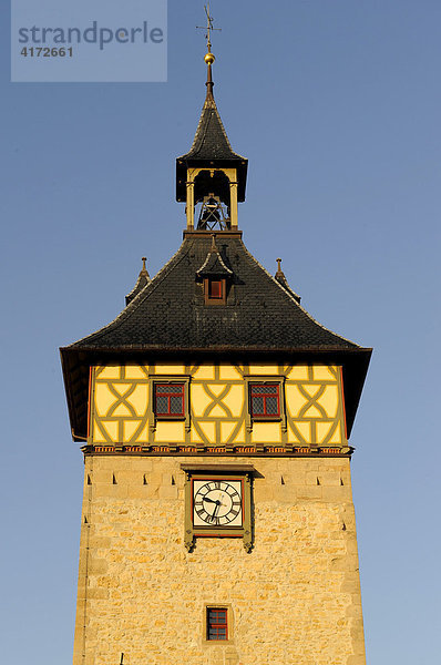 Oberer Torturm Marbach am Neckar  Baden-Württemberg  Deutschland
