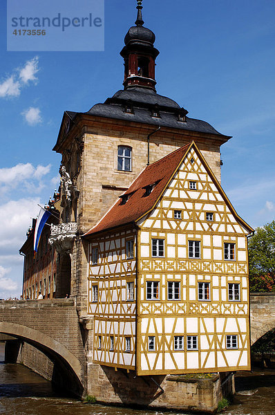 Altes Rathaus  Bamberg  Oberfranken  Bayern  Deutschland  Europa