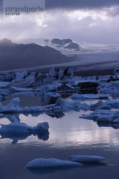 Gletschersee Jökulsarlon  Island