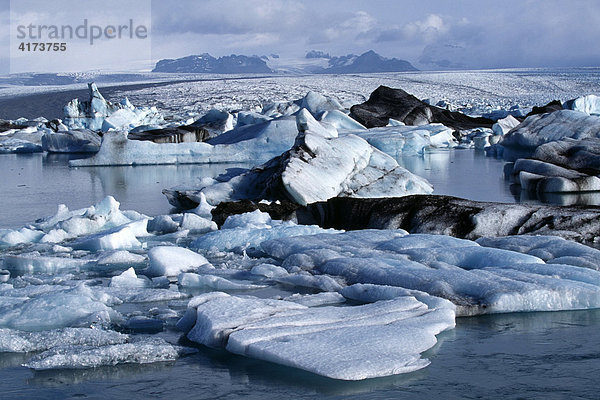 Gletschersee  Jökulsarlon  Island